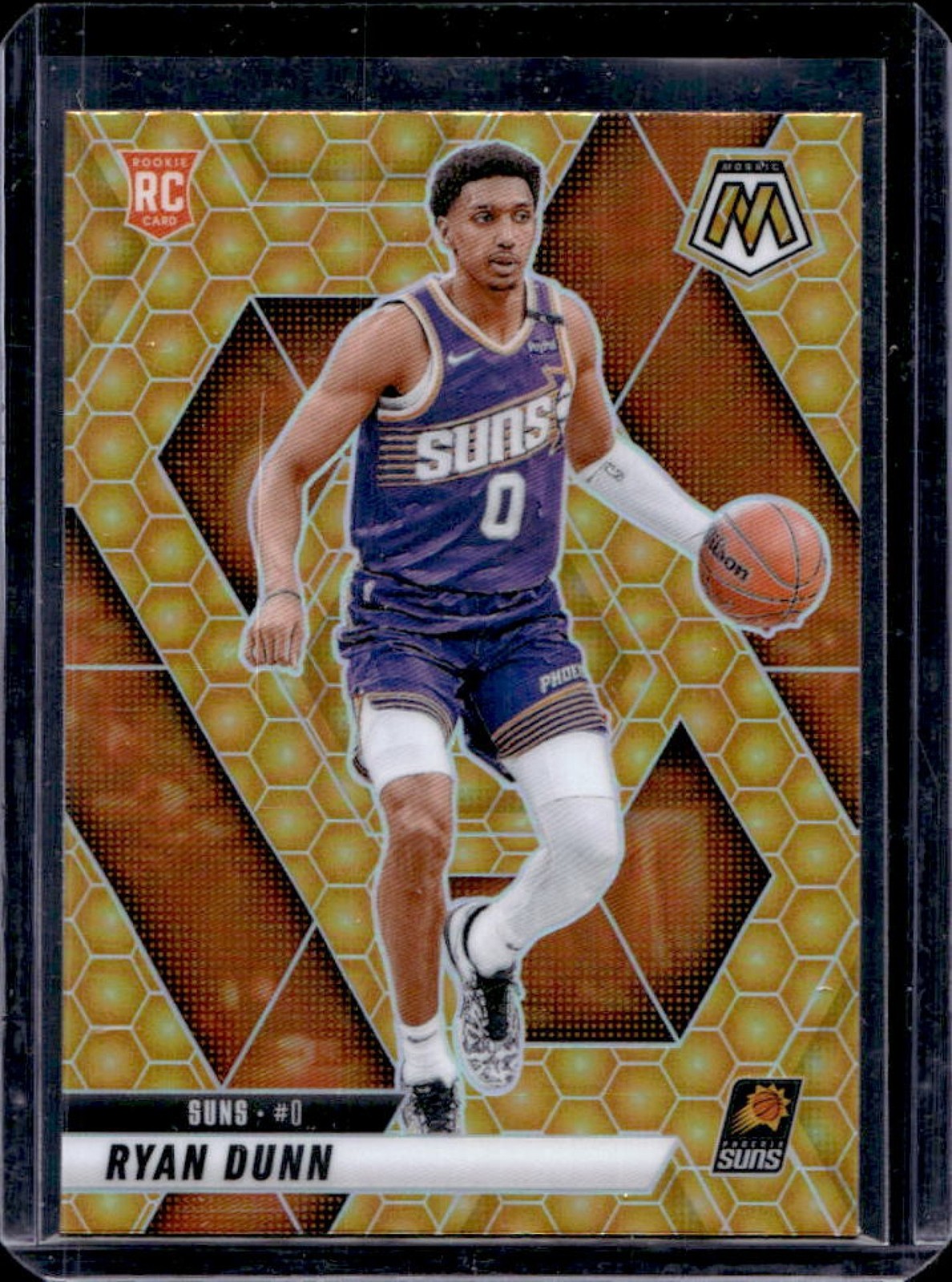 2024-25 Mosaic Ryan Dunn RC SP Honeycomb Rookie #233 Suns