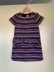 Janie and Jack Red White Blue Tweed Shift Straight Style Dress Girls Sz.6 Preppy — photo 1
