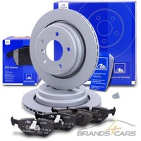 ATE Bremsscheiben Ø298 +Ceramic BremsbelÄGe Hinten FÜR BMW 5-ER E39 Limo Kombi