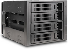 Rosewill Internal Hard Drive Enclosure - 3 X 5.25 to 4 X 3.5 Hot-Swap Enclosure