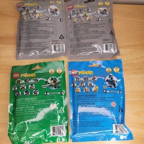 LEGO MIXELS: Mixadel (41558) Paladum (41559) Gobbol (41572) Busto (41555)