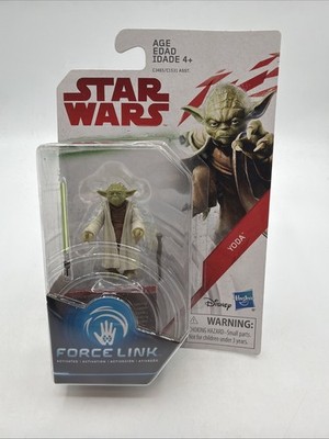 HASBRO Star Wars Force Link Collection YODA 3.75  Action Figure NEW SEALED