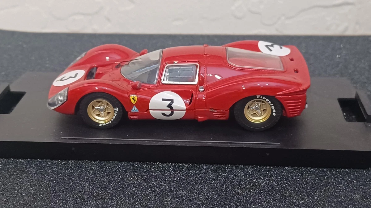 Miniature Bang 1/43 – Ferrari 330 P4S 'Clienti' Jaune, Modèle 7142 (occasion)