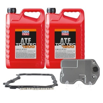 Liqui Moly 10L TopTec ATF 1200 AutoTrans Fluid & Filter Kit for Audi VW 6-Speeds