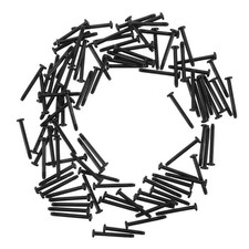 100pcs PC Cooling Fan Screws - Radiator Fan Screws for 6#-32x30mm Computer Case