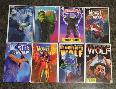 Mark Spears The Monster and The Wolf #1 Blind Bag Variants NM 1st Print 8 Covers
