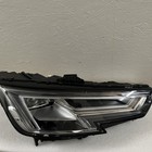 AUDI A4 S4 Right LED EU Headlight Lamp 2016-2019 8W0941774 WaterLeaked On Glass