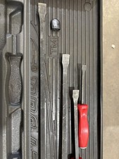 Snap On 4pc Orange Hard Prybar Set SPB704A SPB24A SPB18A SPB12A SPB8A SPB704O