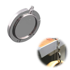 Portable Folding Bag Hanger Handbag Hook Holder Table Hook Crystal Alloy Purse B