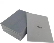 10 PCS 400 Grit 4.5 X 5.5 Inch Sanding Sponge Set, Wet or Dry Hand Sanding Spong