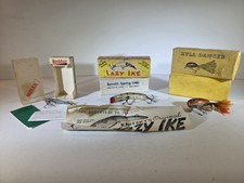 Esche vintage tutte con scatole originali.  Fish Gear raro e completo da collezione
