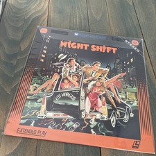 Vintage 1983 Night Shift LaserDisc Video Disc Movie Michael Keaton Henry Winkler
