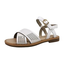 Remonte  Damenschuhe Sandalen Flach Weiß Freizeit