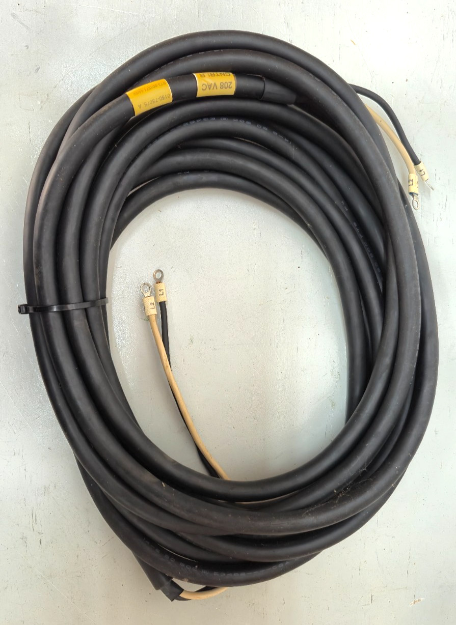 Applied Materials 300381-XC 25 ft Mainframe Cable 0150-75075 Rev.A 208vac