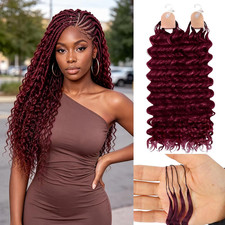 Human Crochet Hair for Black Women 14 Inch 60G Pre Separated Feather Crochet Hum
