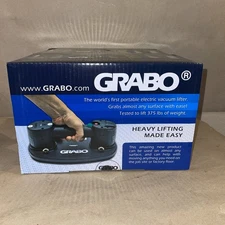 GRABO Nemo Electric Vacuum Suction Cup Lifter W/ 375 lb Capacity [Brand New]