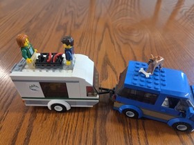 Lego City #60117 Van & Caravan 2016 - 100% Complete with Instructions