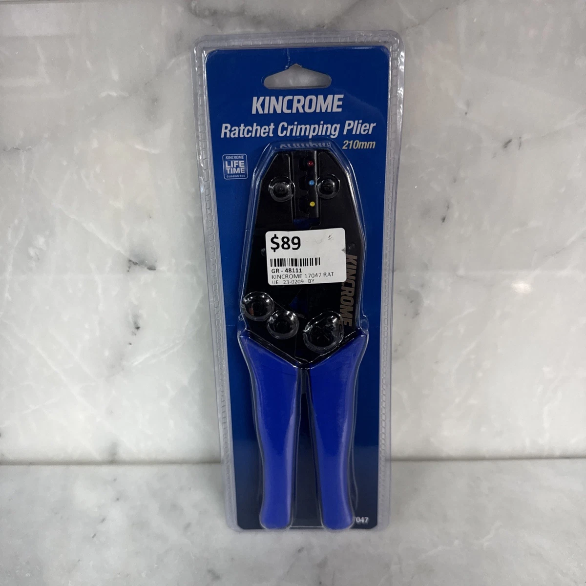 KINCROME 17047 9" Ratchet Crimping Pliers