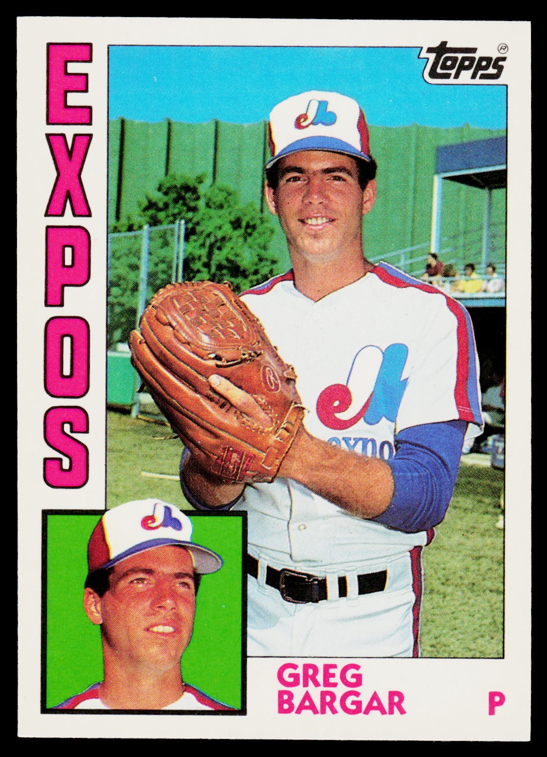 1984 Topps #474 Greg Bargar Collector's Edition (Tiffany) - ExMt+