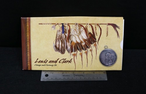 2004 Lewis and Clark Coinage & Currency Set Silver Dollar OGP COA #1322 - Picture 16 of 19