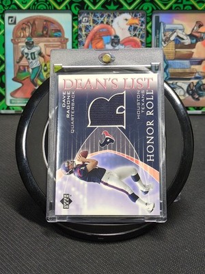 A126,050 - 2003 Upper Deck Honor Roll Dean's List #DLDR Dave Ragone