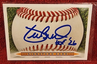 JOE BUCK  Signed Baseball Card Sportscaster MLB NFL ESPN Fox Autograph Auto 2026