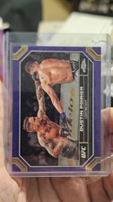 2024 Topps Chrome UFC - Dustin Poirier #64 Purple Refractor