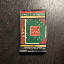 Hallmark Presents SONGS FOR THE HOLIDAYS Cassette Tape 1987 Christmas Music