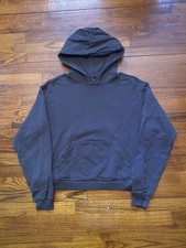 SKIMS Ash Gray oversized Cotton hoodie size small Women