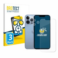 3X Panzerfolie Schutzglas Apple Iphone 13 Pro (Display+Kamera) Displayschutz