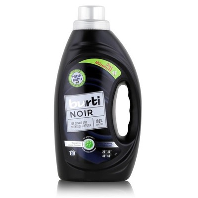 burti Noir Feinwaschmittel 1,45L - Für dunkle & schwarze Textilien (1er Pack)