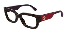 NEW Gucci GG1666o-008 Eyeglasses 53mm 100 Authentic