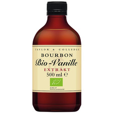 TAYLOR & COLLEDGE BOURBON BIO VANILLE EXTRAKT - 500 ML