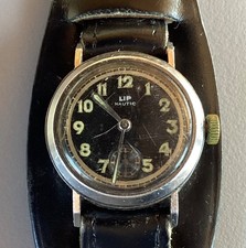 LIP NAUTIC Automatik Vintage Uhr, Stoppuhr, läuft