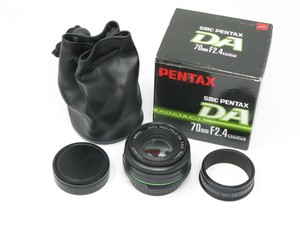 SMC Pentax-DA Limited 70mm f2.4 Pancake Lens - Boxed