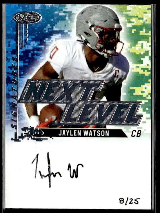 Jameson Williams Panini National Treasures Crossover Rookie Patch Autograph #JW Holo Silver