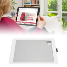 Touch Screen Replacement White Tempered Glass Easy Replaceable Digitizer Display