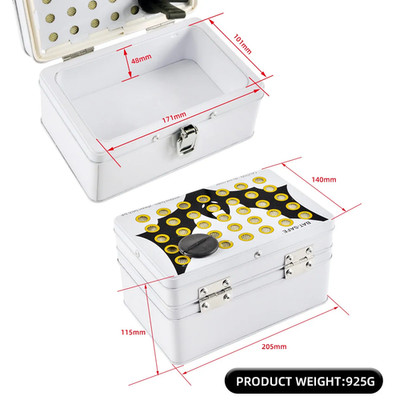 Small Size BAT-SAFE LIPO BOX Lithium Battery Explosion Proof Safe Fireproof Cont