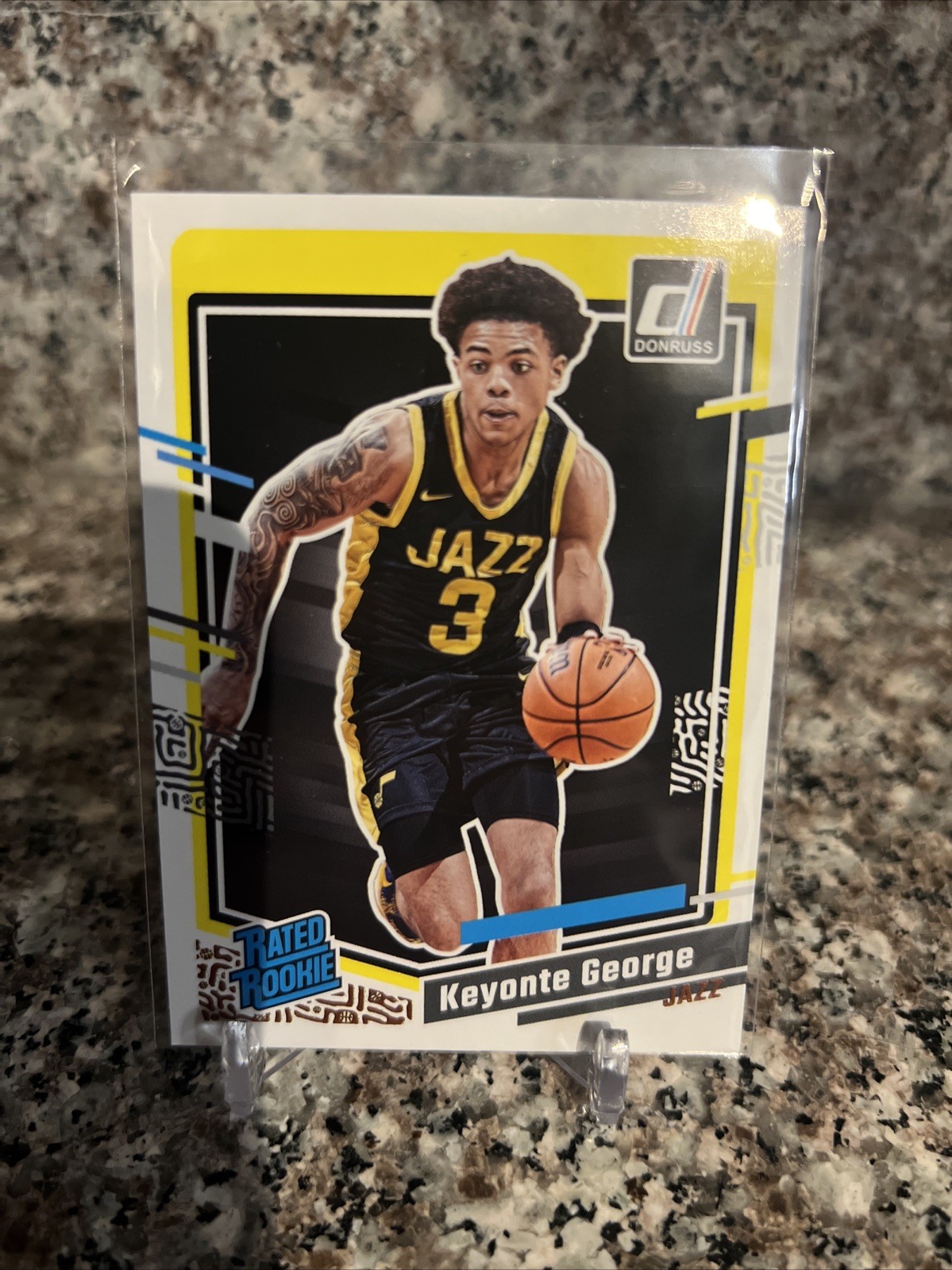 2023-24 Panini Donruss - Rated Rookie Keyonte George #244 (RC)