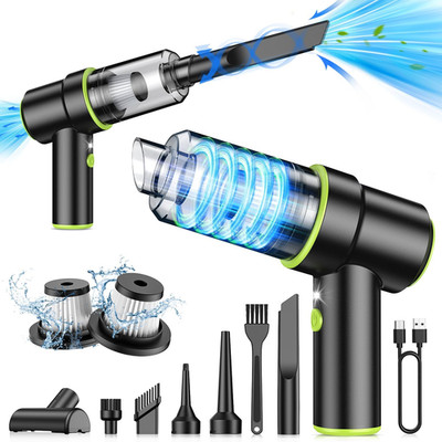 Handheld Car Vacuum Portable Cordless 12000PA, 2 in 1 Handheld Vacuum Cleaner A