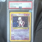 Pokémon Mewtwo Base Set 2 Holo Rare PSA 5 10/130 English 2000