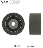 Skf Vkm 33069 Umlenk-/FüHrungsrolle, Keilrippenriemen FüR CitroËN Lancia