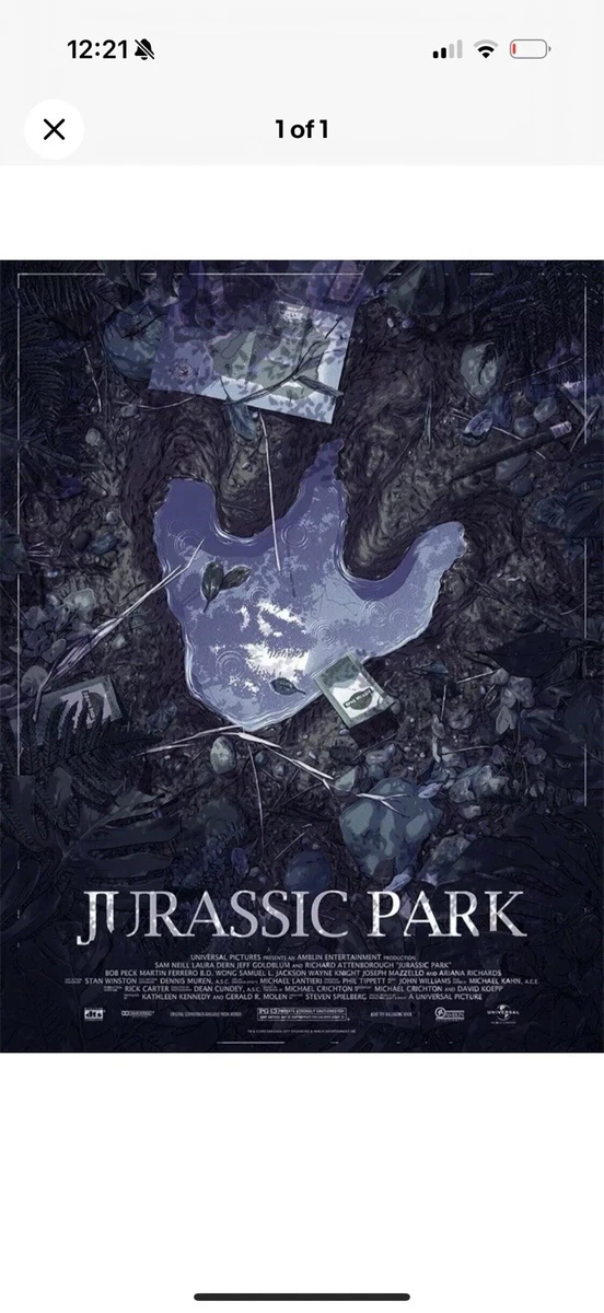 jurassic park mondo products for sale | eBay