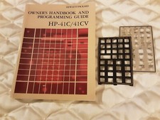 Owner  s Handbook Programming Guide  Templates Hewlett Packard HP-41C/41CV Calc.