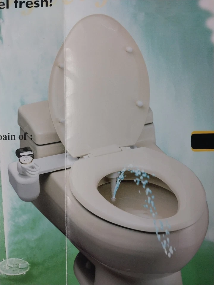 Accesorio de bidé para inodoro, bidé no eléctrico frío y caliente Foto 4 de 4