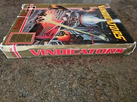 Vindicators NES Tengen game, box, inner sleeve, and cartridge. FAST shipping !!