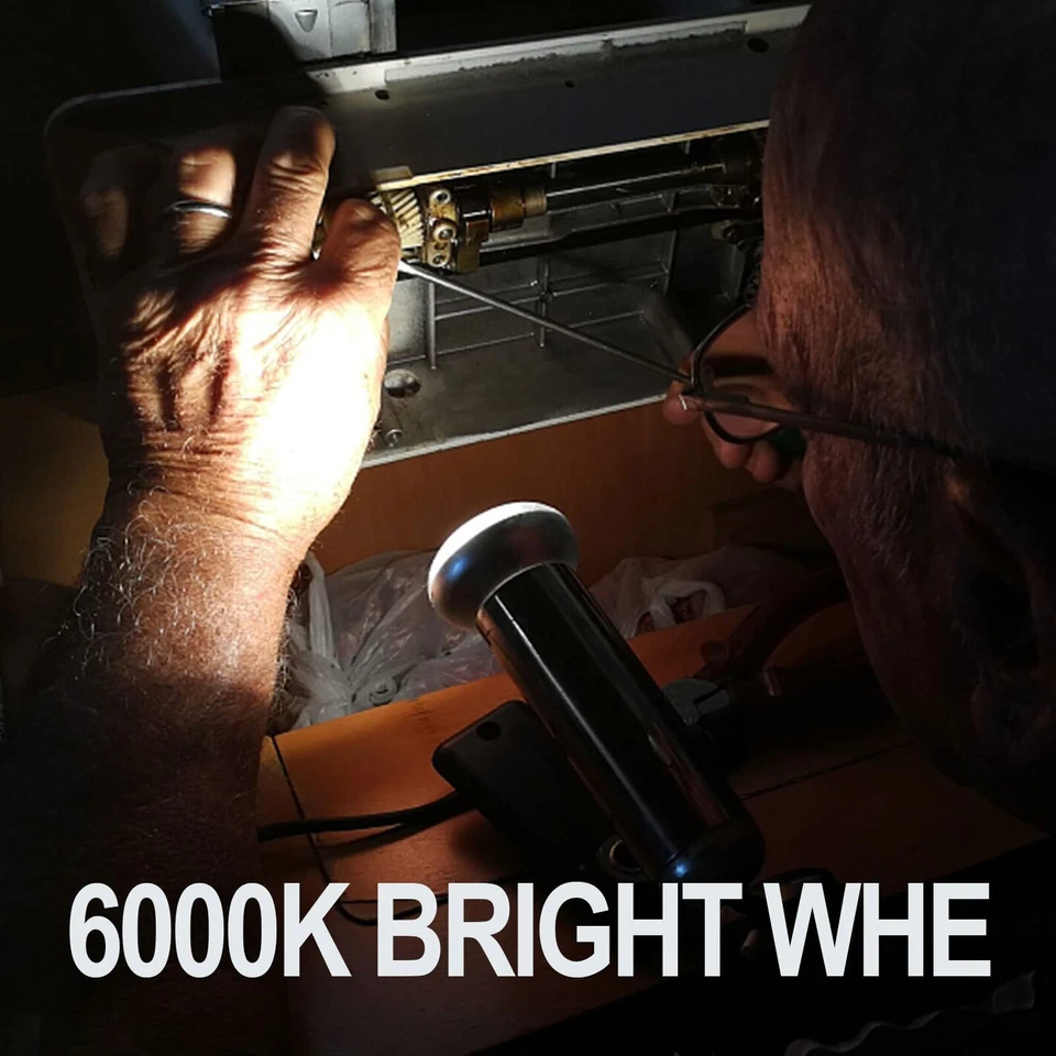 2er Pack LED Taschenlampe Ersatzbirne 18V 12V 19,2V 6-24 Volt und 3W 247LM - Bild 4 von 4