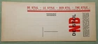 Theo van Doesburg, 1926:  wrapper De Stijl-magazine;  ultra-rare Constructivism!