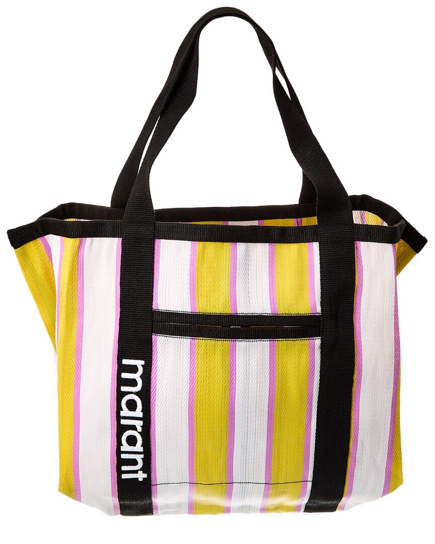 Женская холщовая сумка Isabel Marant Darwen N/S, желтая