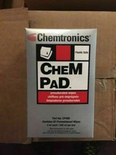 Chemtronics Cp400 Alcohol Wipes, 4" X 3" 40 Ct  Pk 50